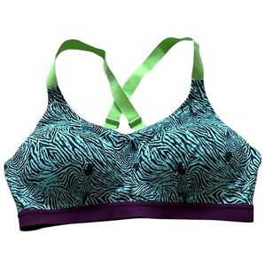 Victorias Secret Sport VSX Sports Bra Support Adjustable Straps Womens 36C